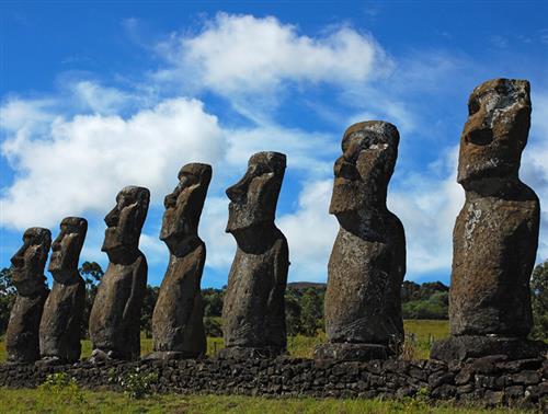 Las Islas de Pascua, Chile 