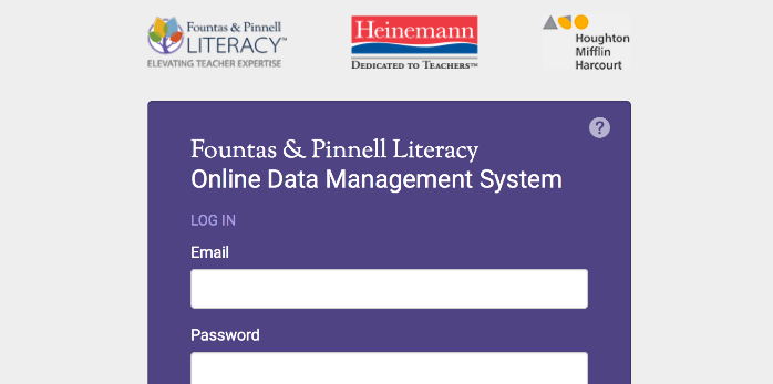 Fountas & Pinnell ODMS