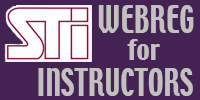 STI WebReg for Instructors 