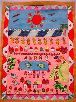 Amate Bark Painting 
