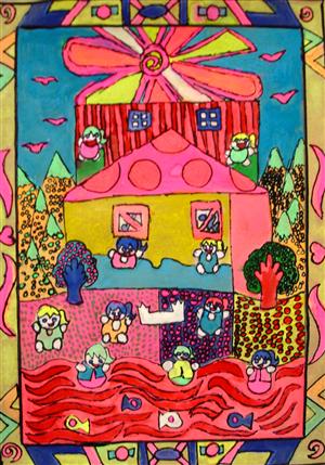 Amate Bark Painting 