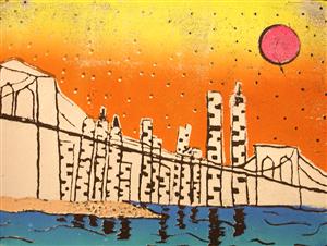 Reductive printmaking 